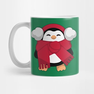 PENGUIN CHRISTMAS SCARF Mug